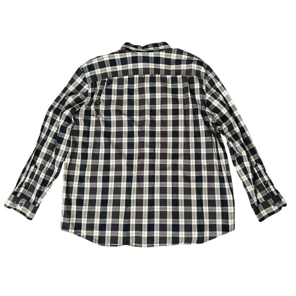 Carhartt Plaid Men's Rugged Outdoor Wear Long Sleeve Button Down Shirt -Lot Of 2 - Picture 8 of 16
